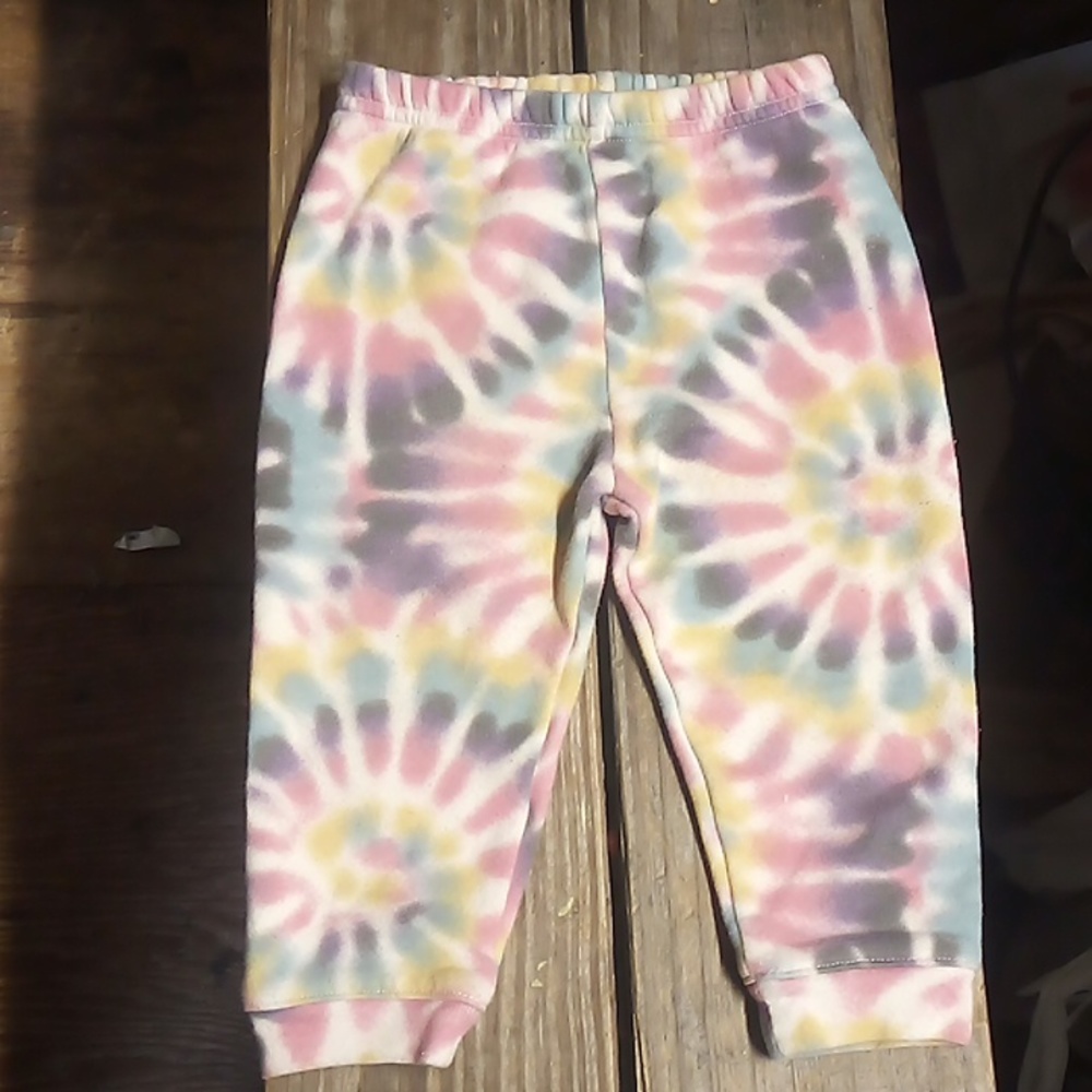 Tie dye 18 month old pants